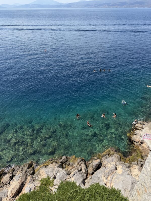PlanetSKI in the summer, Hydra in Greece. Image © PlanetSKI
